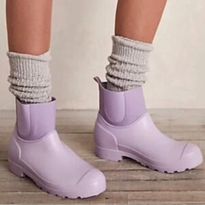 NWOT Free People Pastel Puddles Rain Boot